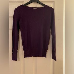 Purple tshirt long sleeves size XS